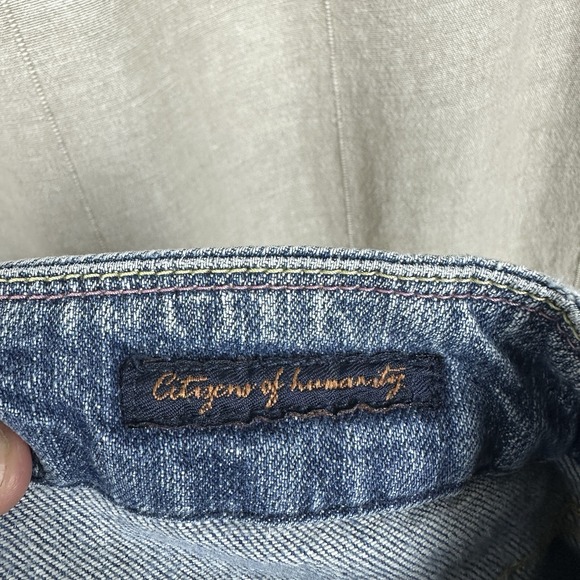 Citizens Of Humanity Jeans 29 Womens Linda Low Rise 2000s VintageFlare Y2K - Picture 5 of 11